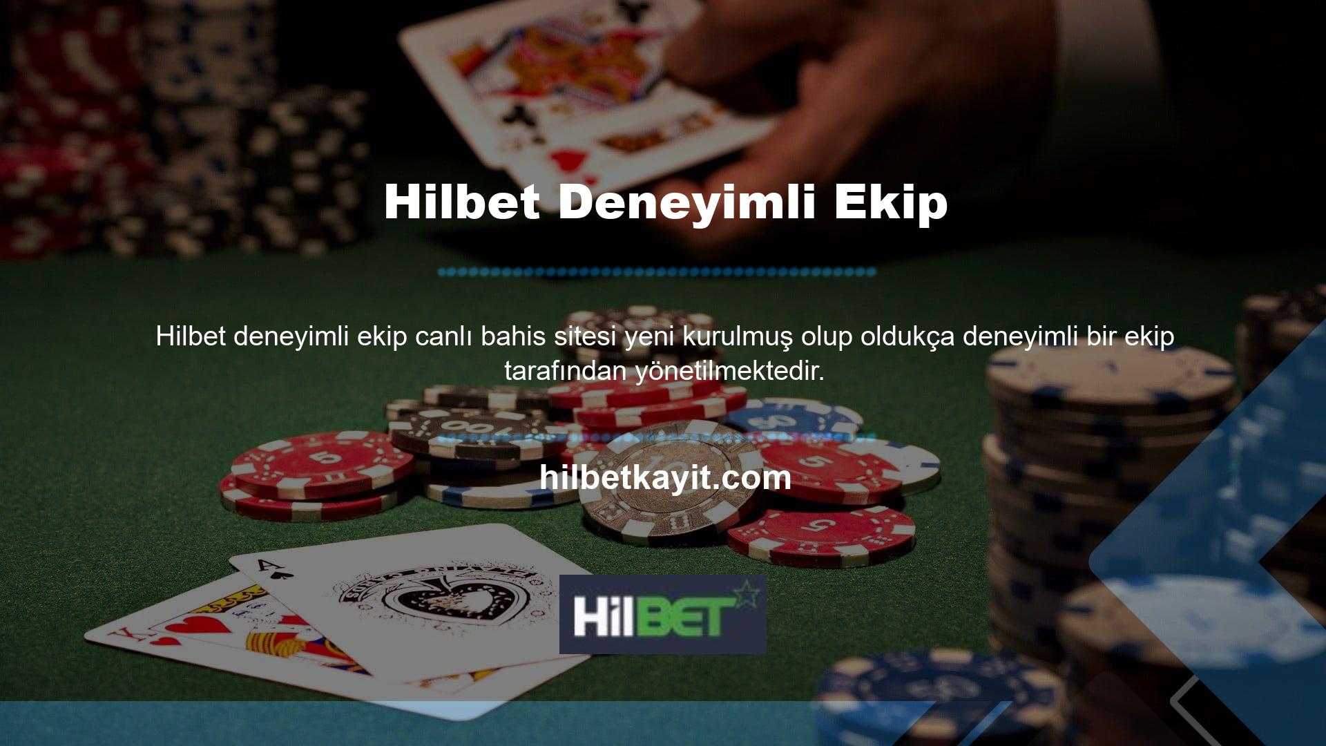 Casino faaliyetleriyle başlayan Hilbet platformu kısa sürede kalitesini kanıtlamıştır